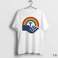 Top Step Brothers Brennan Huff United Way Rainbow Circle T Shirt Sweater