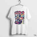 Top Super Mascot Racers Game Done Quick Circle T Shirt Sweater