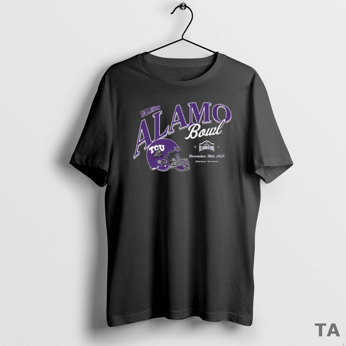Top Tcu Football 2025 Valero Alamo Bowl Bound T Shirt Sweater