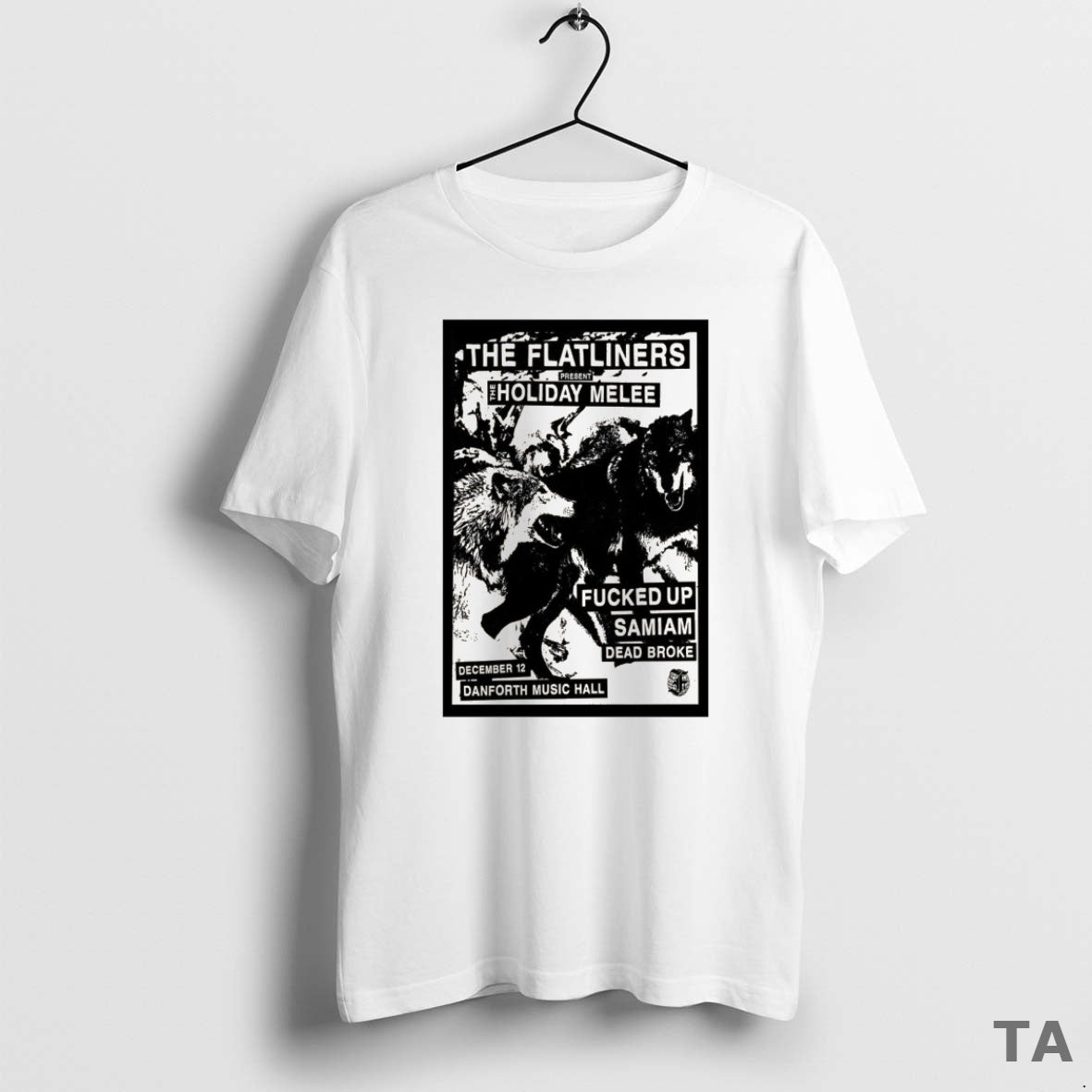 Top The Flatliners At The Danforth Music Hall On December 12 2025 T Shirt Sweater