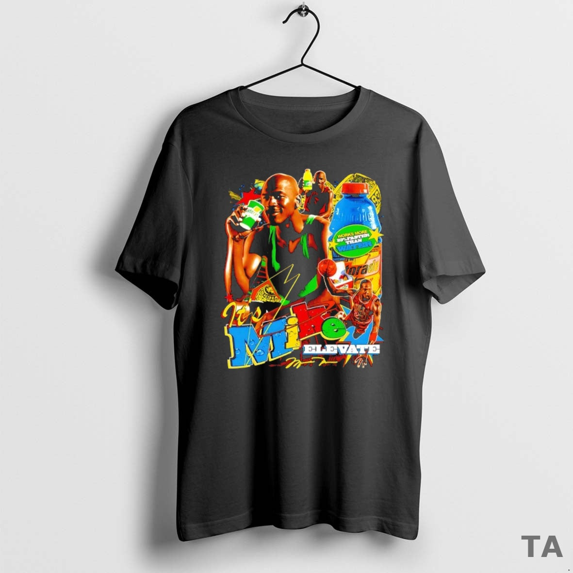 Top Thirst Like Mike Elevate Graphic T Shirt Sweater