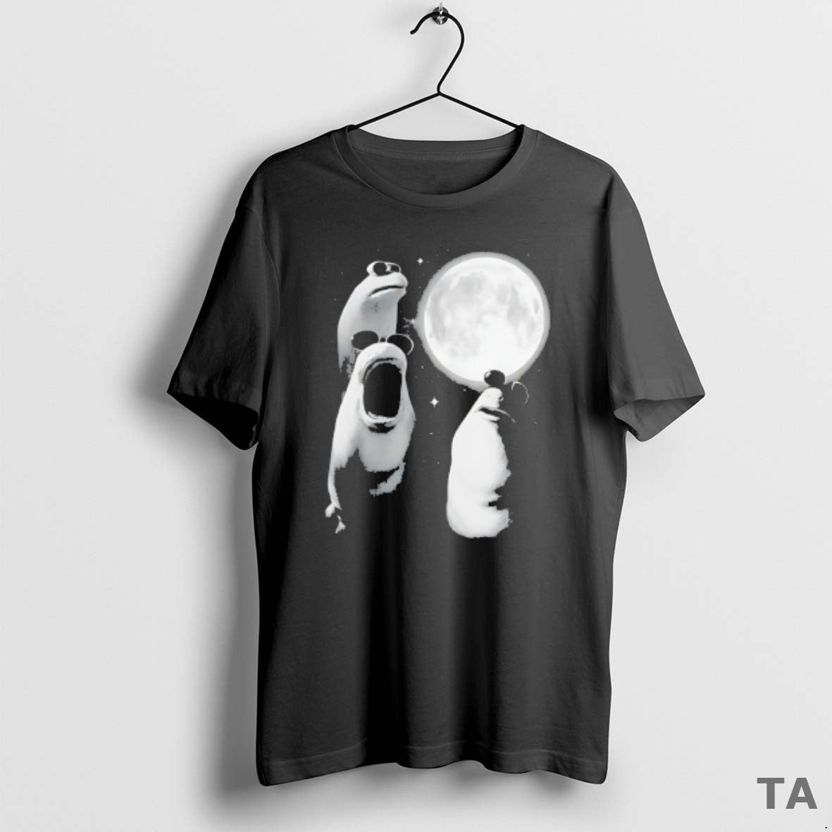 Top Three Marcus The Worm Moon Graphic T Shirt Sweater