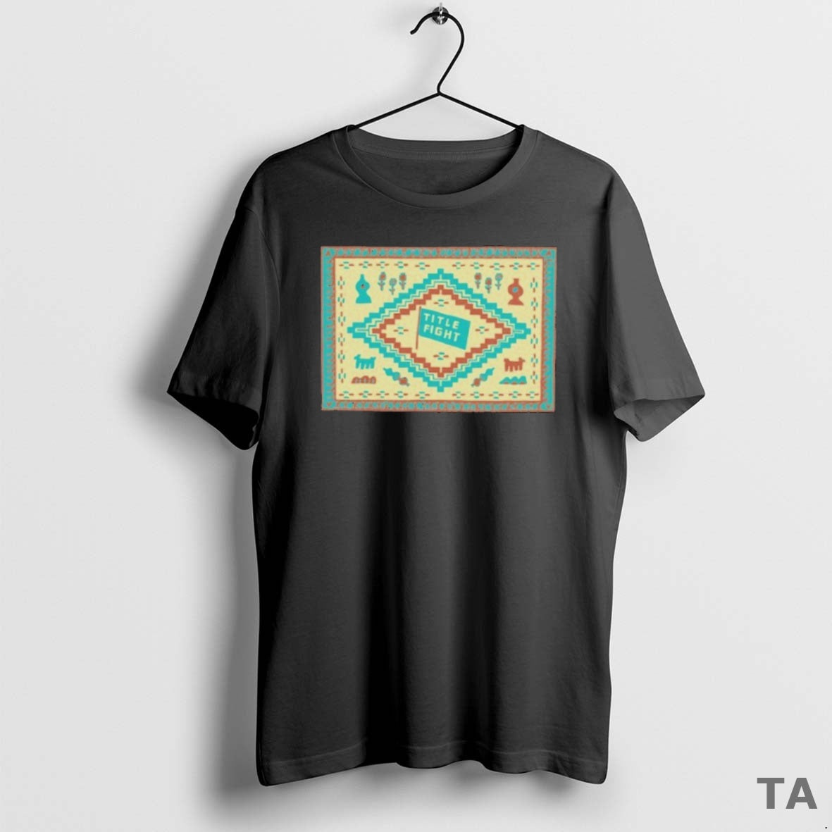 Top Title Fight Rug T Shirt Sweater