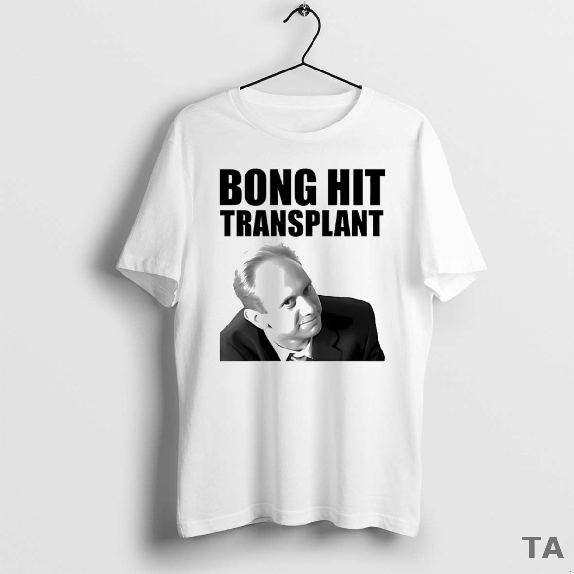 Top Tom Myers Bong Hit Transplant Circle T Shirt Sweater