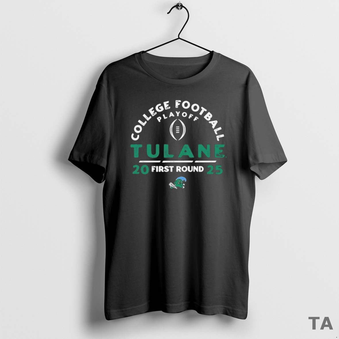 Top Tulane Green Wave Cfp First Round 2025 T Shirt Sweater
