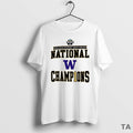 Top Washington Huskies 2025 Ncaa Division I Mens Soccer National Champions Circle T Shirt Sweater