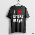 Top Will Campbell I Love Drake Maye T Shirt Sweater