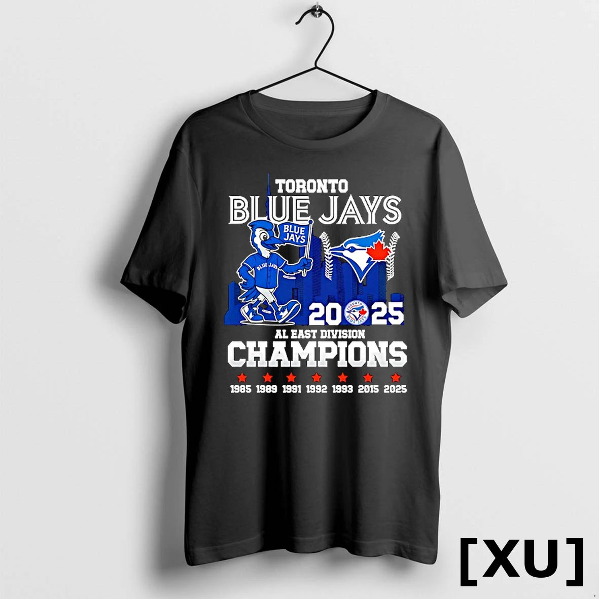 Toronto Blue Jays City Skyline Al East Division Champions 2025 Tshirts Sweater