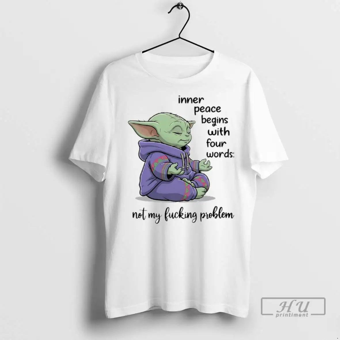 Trending Baby Yoga Yoga Inner Peace Behins With Four Words Not My Fucking Problem