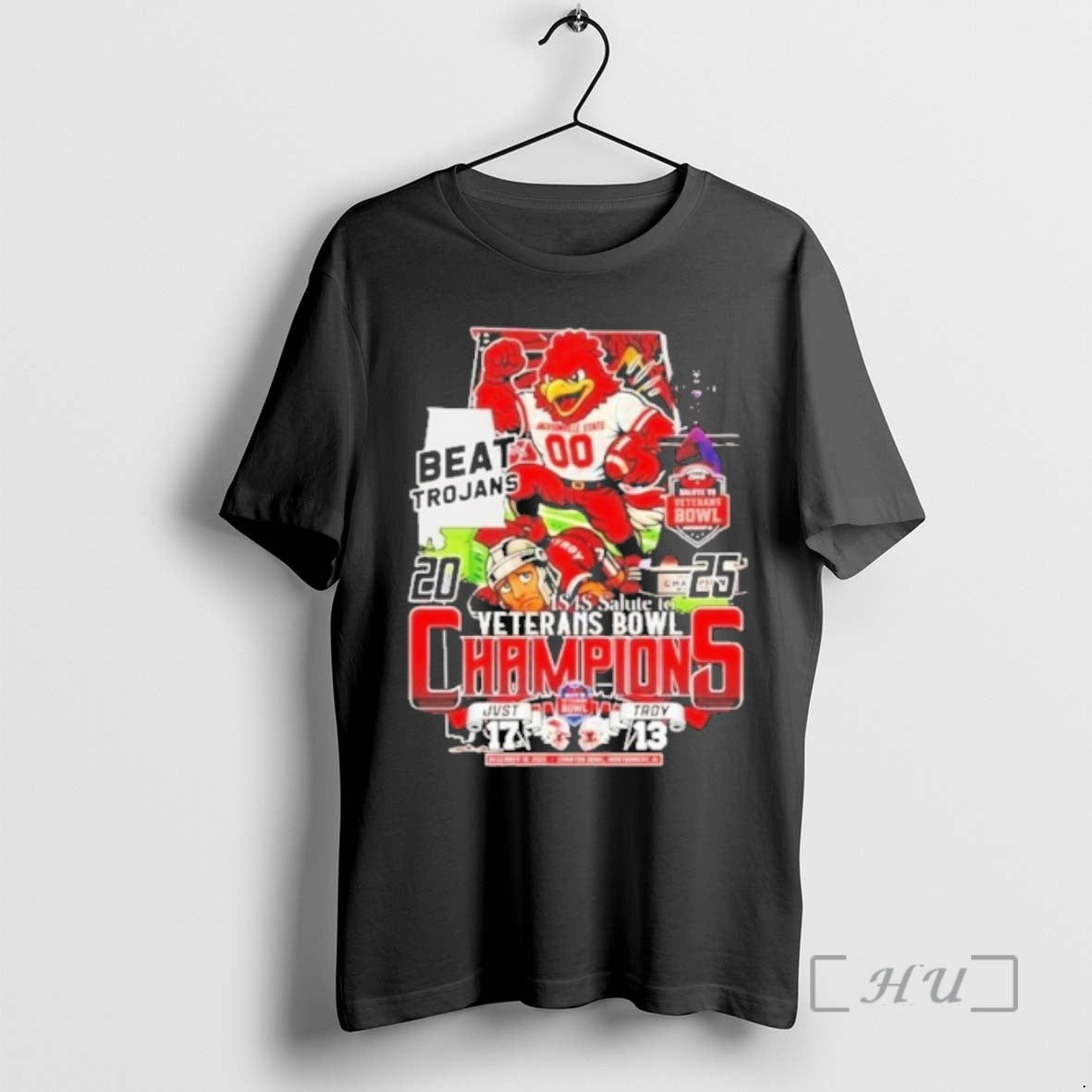 Trending Beat Trojans 2025 Veterans Bowl Champions Mascot