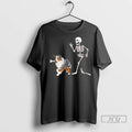 Trending Halloween Australian Shepherd And Skeleton T Shirts