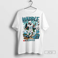 Trending Jaylen Waddle 17 Miami Dolphins Player City Skyline Graphic T Shirts