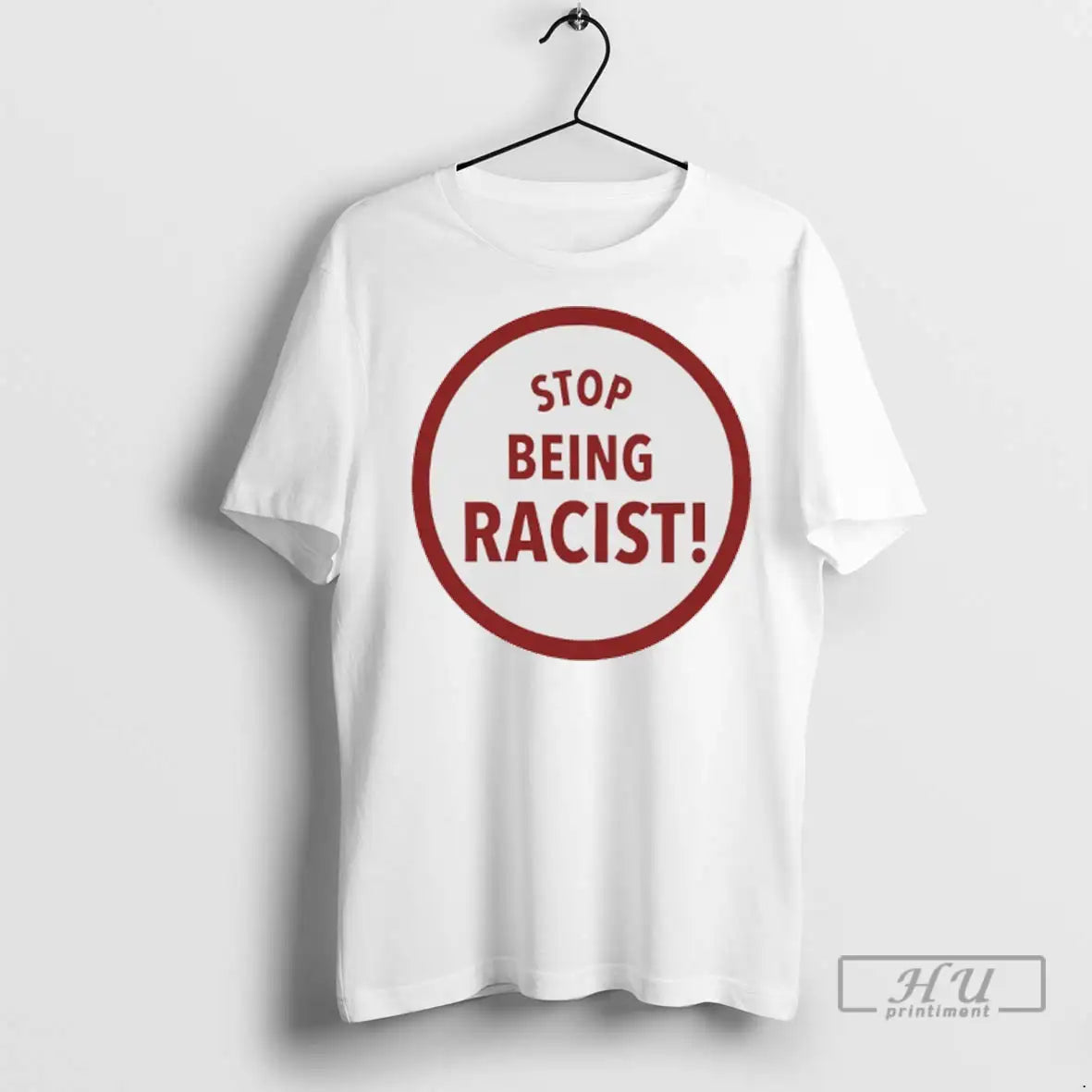 Trending Nalyssa Smith Wearing Stop Being Racist T Shirts