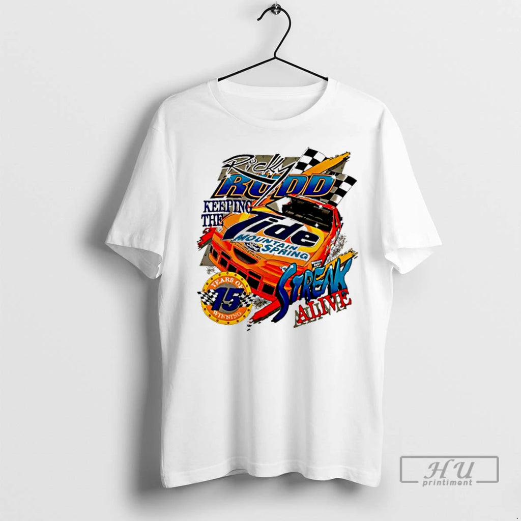 Trending Nascar Ricky 1 Rudd Keeping The Tide Mountain Spring T Shirts