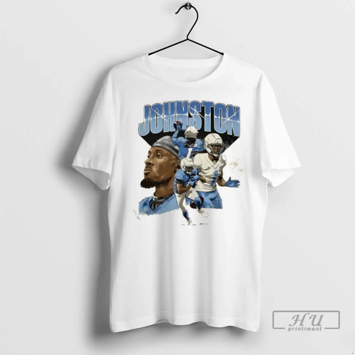 Trending Quentin Johnston Los Angeles Chargers Collage T Shirts