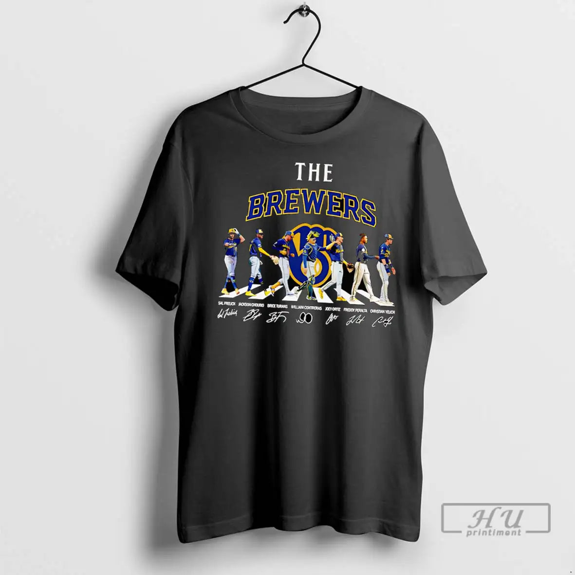 Trending The Brewers Abbey Road Sal Frelick Jackson Chourio T Shirts