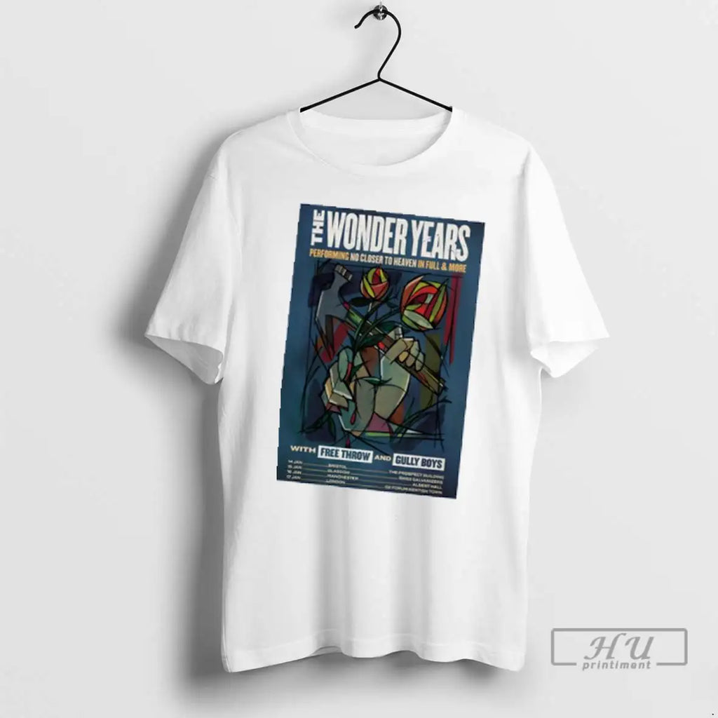 Trending The Wonder Years Uk Tour 2026 T Shirts