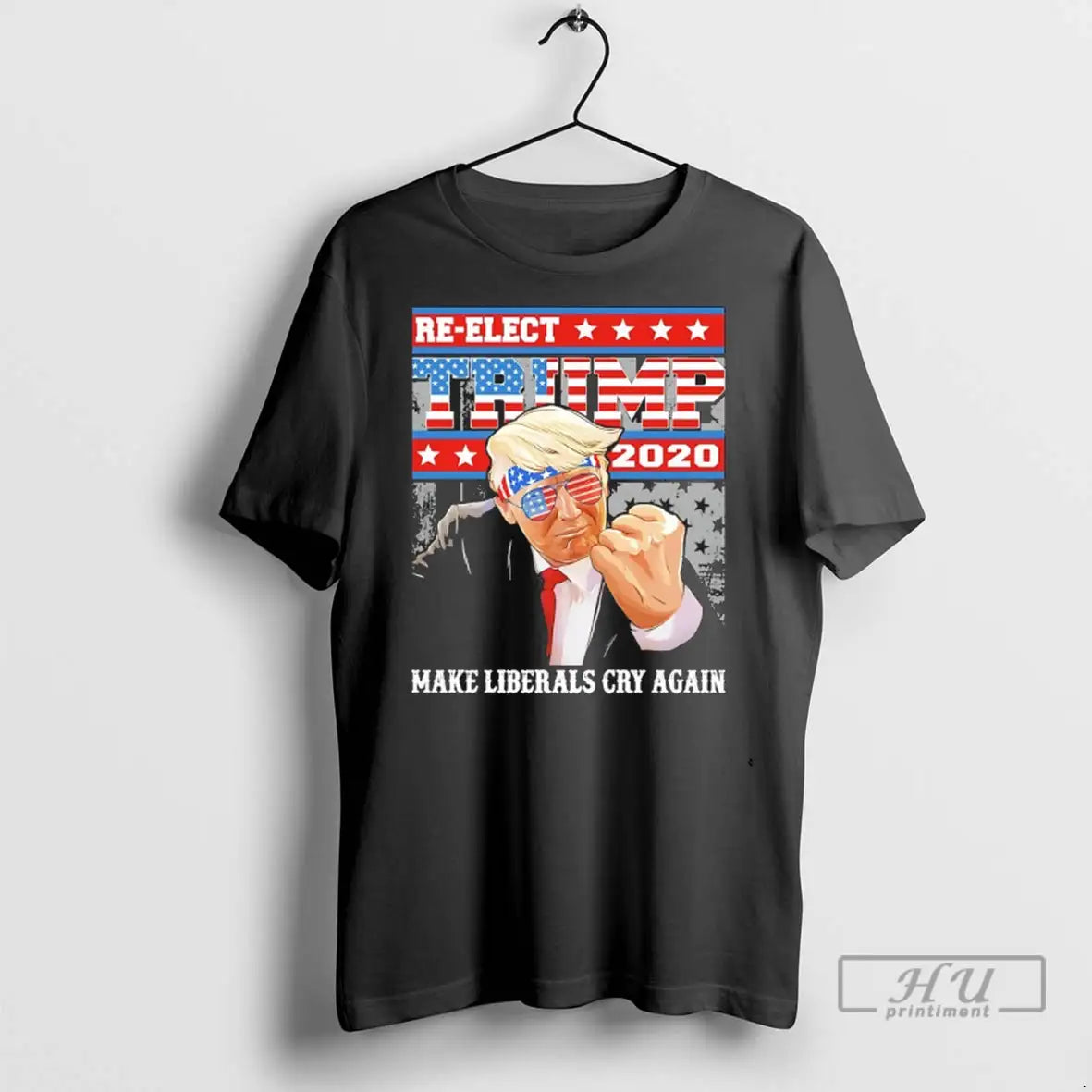 Trending Thomas Jacob Sanford Wearing Re Elect Trump 2020 Make Liberals Cry Again T Shirts