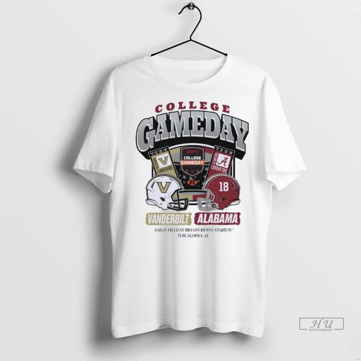 Trending Vanderbilt Vs Alabama 2025 College Gameday Head To Head T Shirts