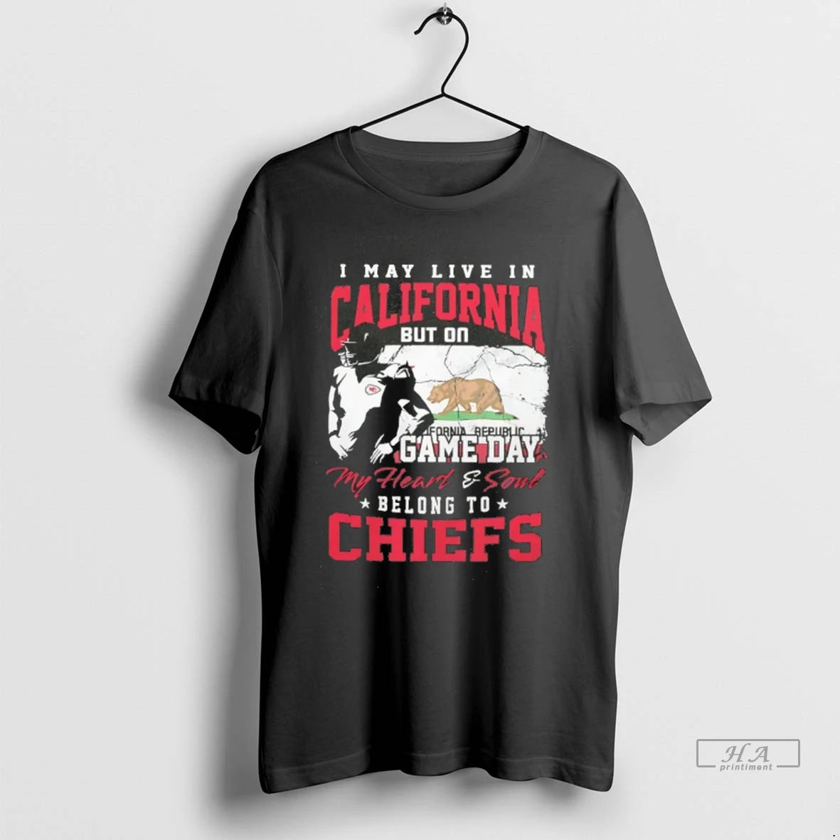 Trendy I May Live In California But On Game Day My Heart And Soul Belong