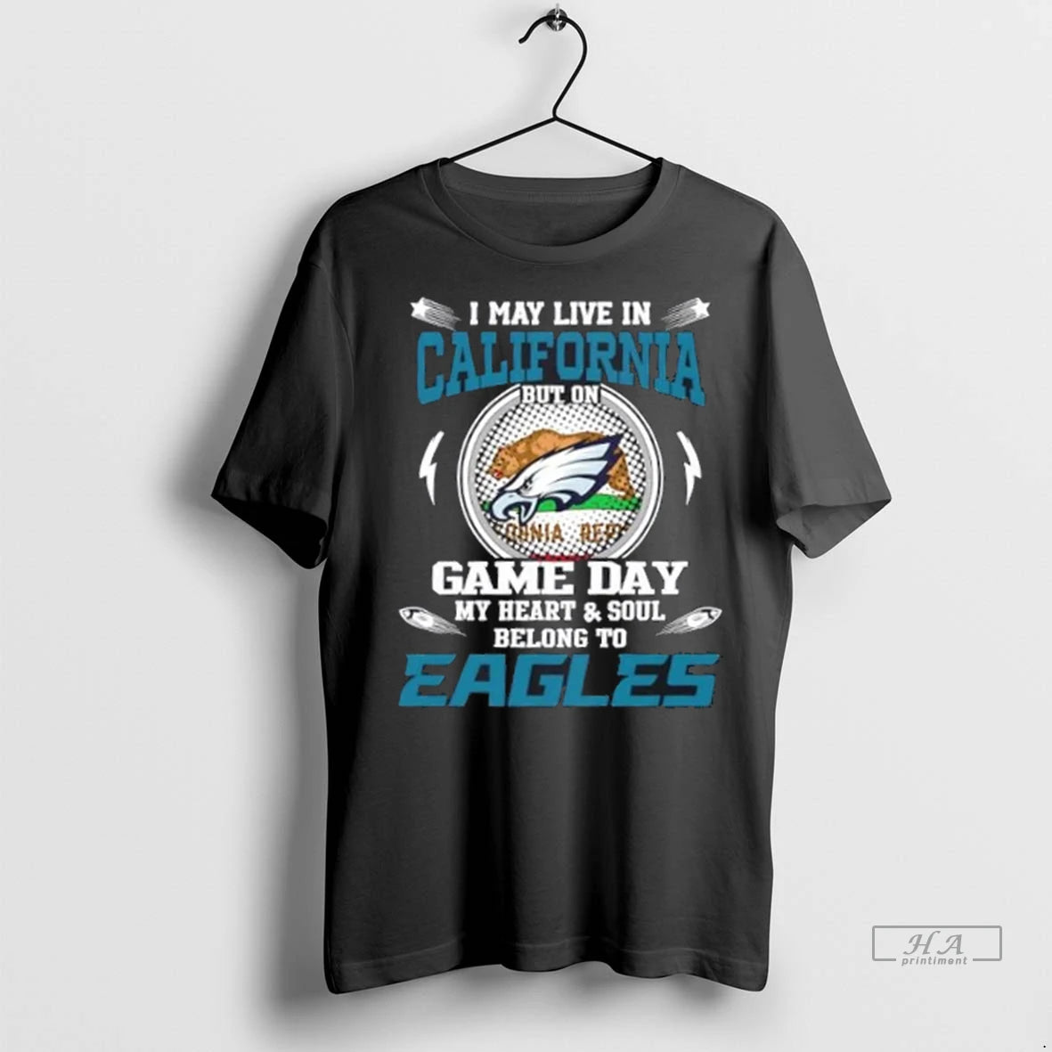 Trendy I May Live In California But On Game Day My Heart And Soul Belongs