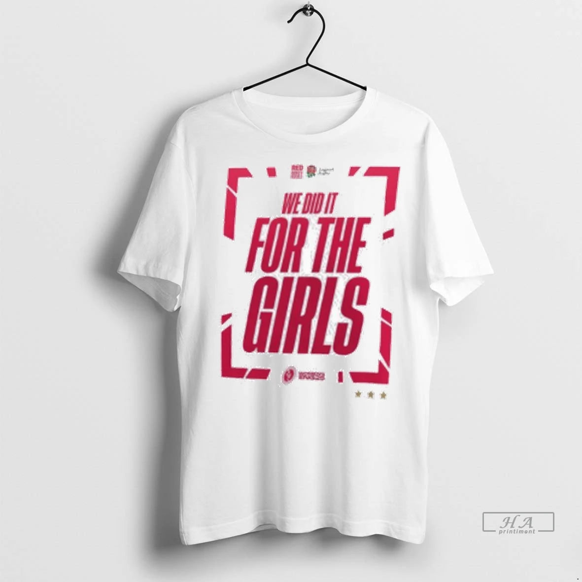 Trendy Official England Womens Rugby 2025 Red Roses We Did For The Girls Tshirts Sweater