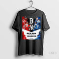 Trendy Official Red Sox Vs Yankees 2025 Wild Card Game Tshirts Sweater