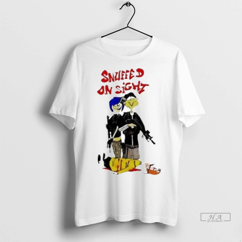 Trendy Official Snuffed On Sight Both Tshirts Sweater