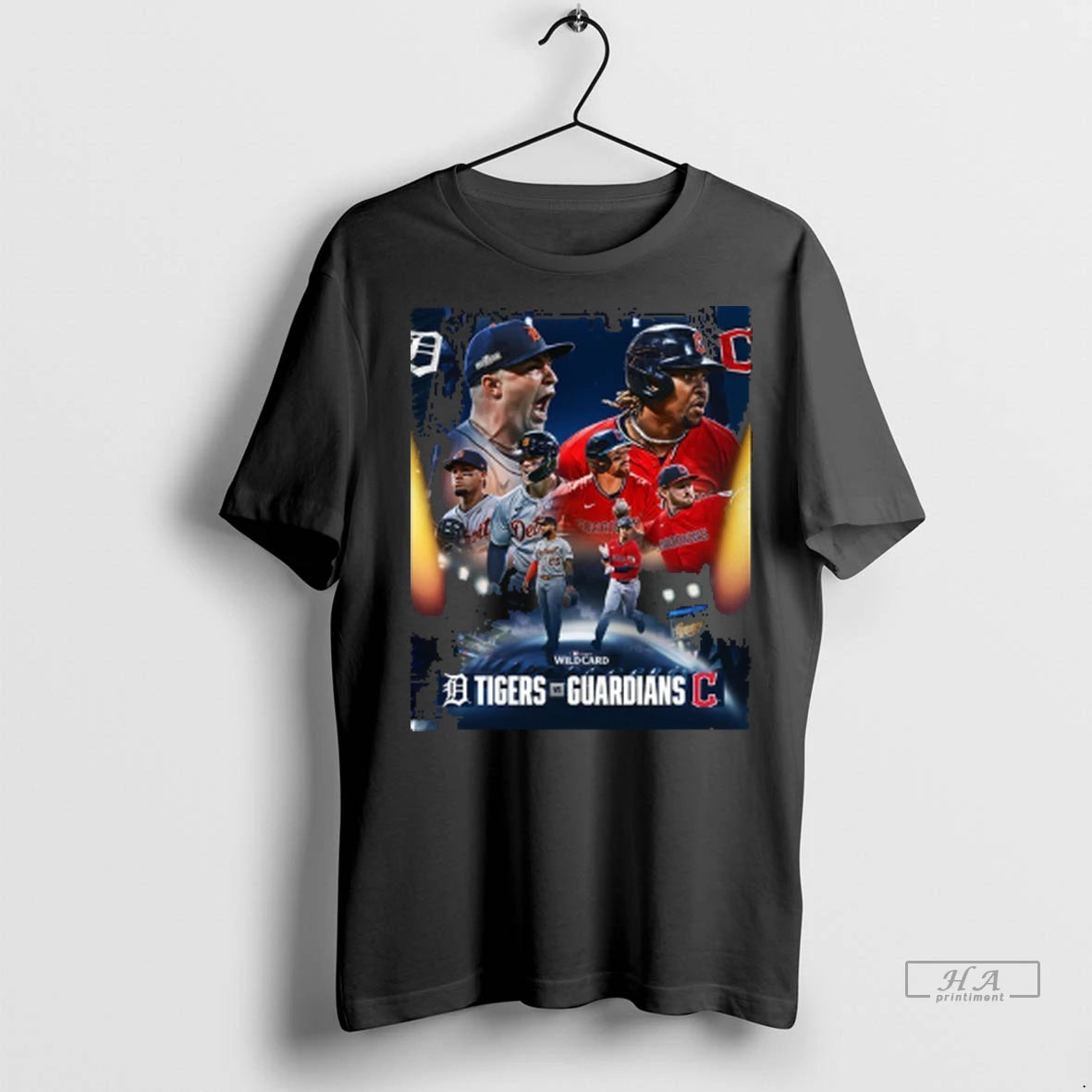 Trendy Official Tigers Vs Guardians 2025 Wild Card Game Tshirts Sweater