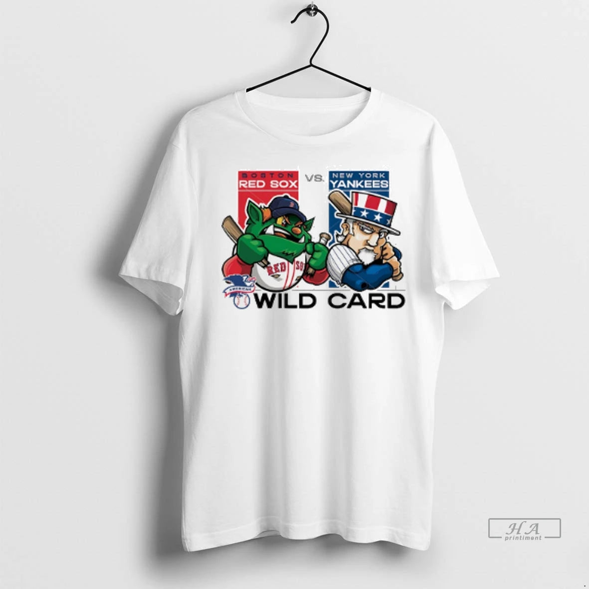 Trendy Officials Boston Red Sox Vs New York Yankees 2025 Mlb Wild Card Matchup Mascot