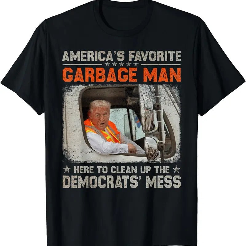 Trump 2024 Election Trump Garbage Man Vote Trump President