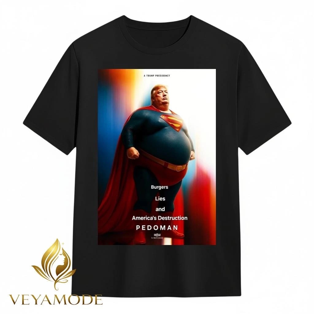 Trump superman pedoman tee Unisex , , , Long Sleeve Tee