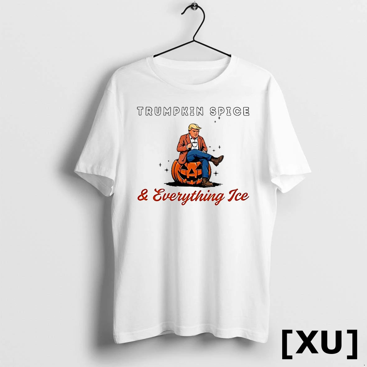 Trumpkin Spice And Everything Ice Halloween Tshirts Sweater