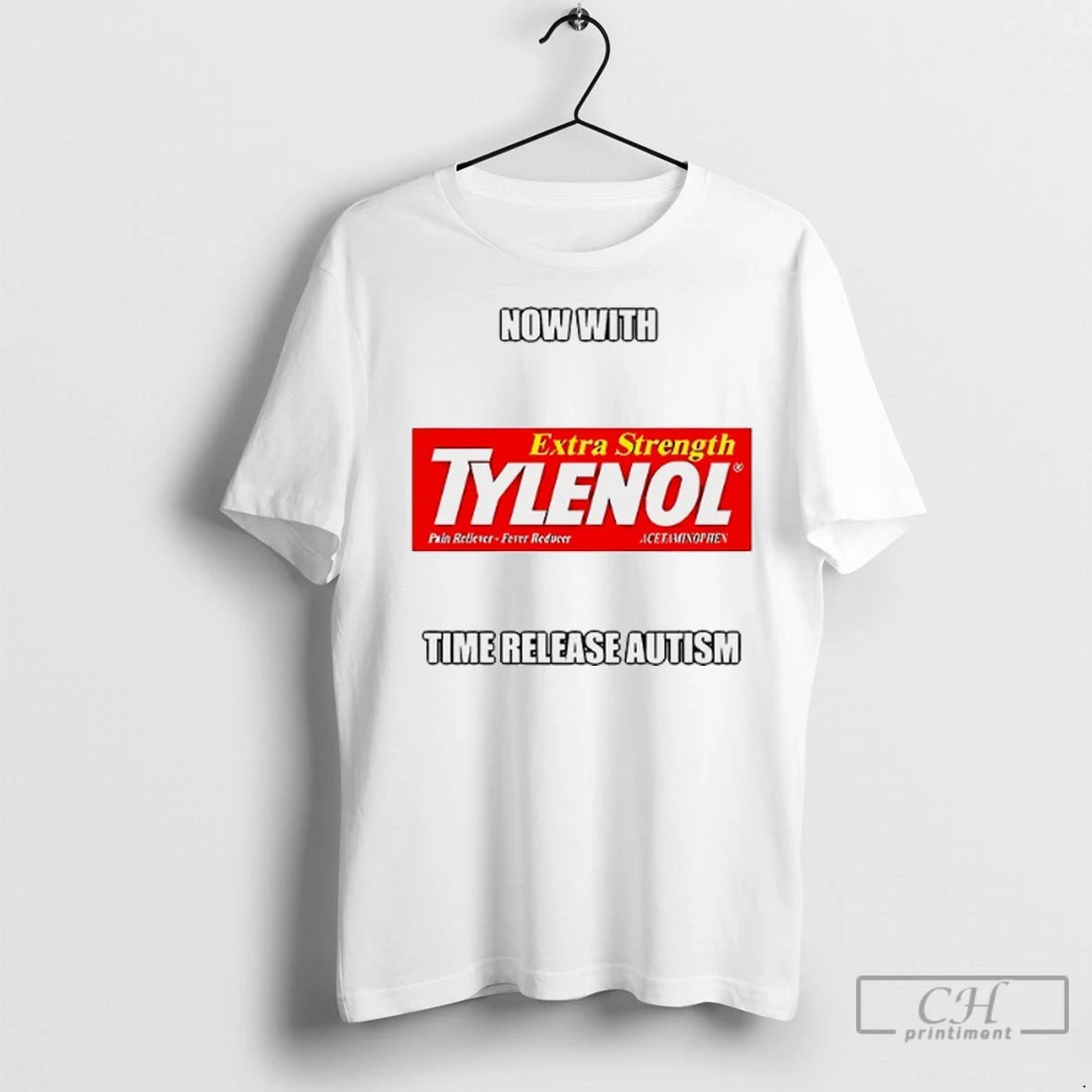 Tylenol Medicine Extra Strength Now With Time Release Autism T Shirts