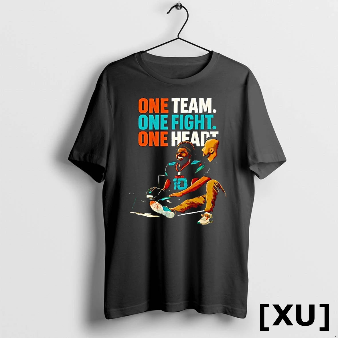 Tyreek Hill Miami Dolphins One Team One Fight One Heart Tshirts Sweater