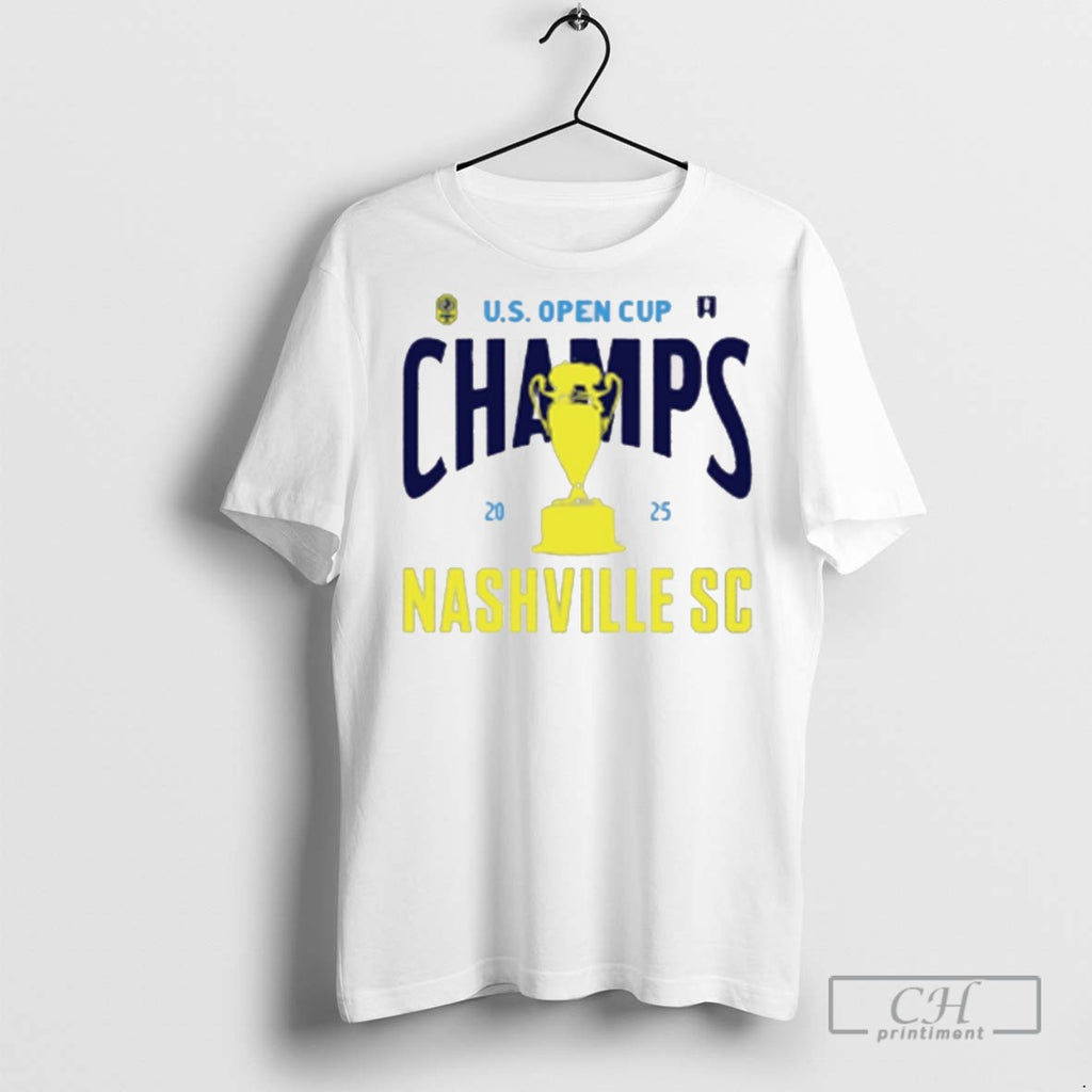 Us Open Cup Champs Nashville Sc Concert 2025 T Shirts