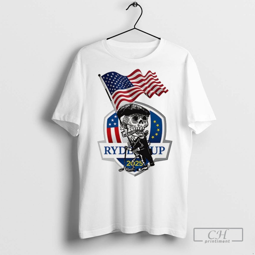 Usa Ryder Cup 2025 Skull T Shirts