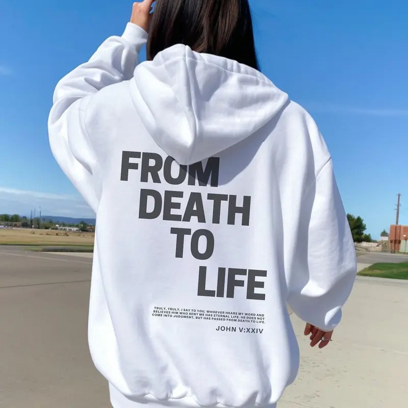 Christian John 5:24 Bible Verse Christian Christian Streetwear Jesus Faith God