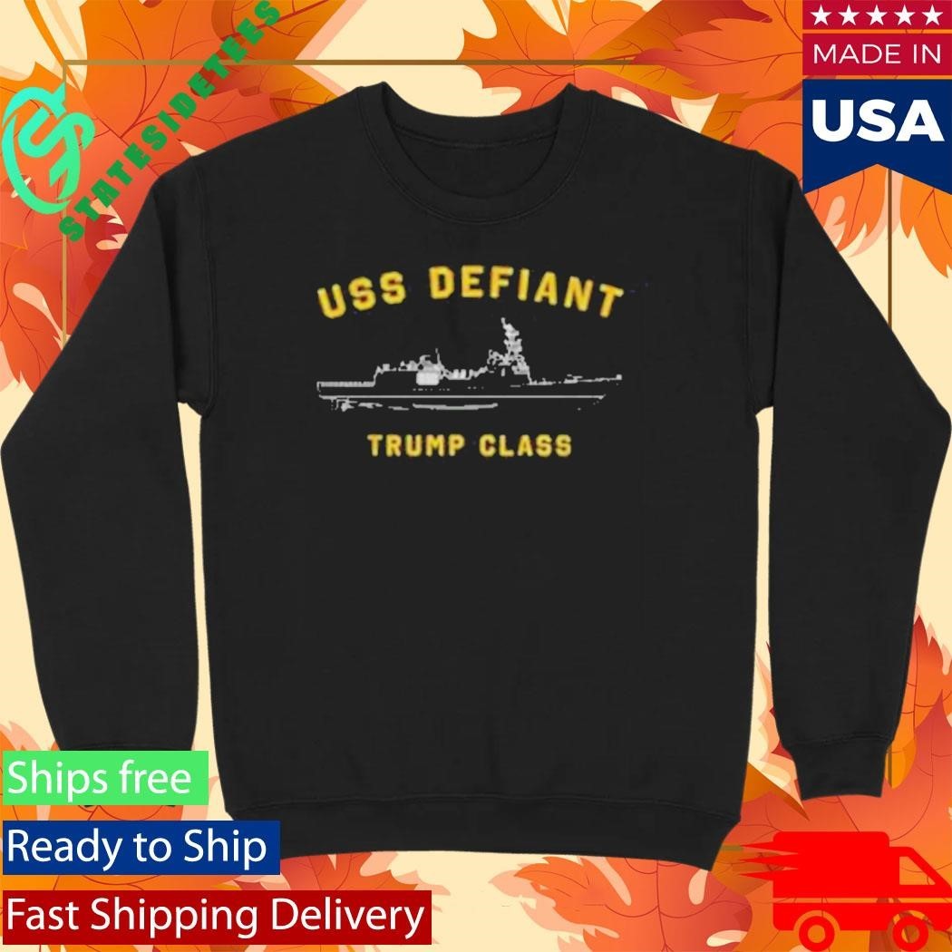 Uss Defiant Trump Class Unisex , , , Long Sleeve Tee