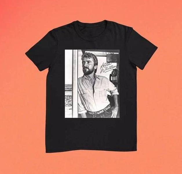 Vintage Photo Signed Keith Whitley Shirt Classic Black