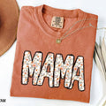 Vintage Floral Mama Mama Strong Woman Shirt Mama T Shirtstyle{N002}2
