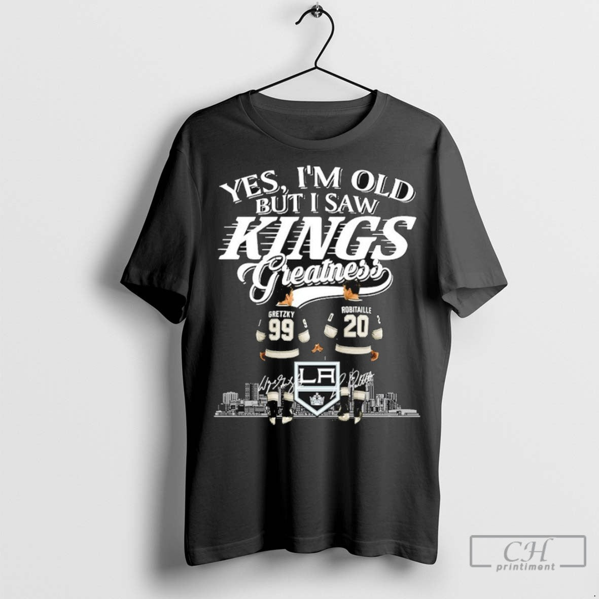 Wayne Gretzky And Luc Robitaille Yes Im Old But I Saw Los Angeles Kings Greatness