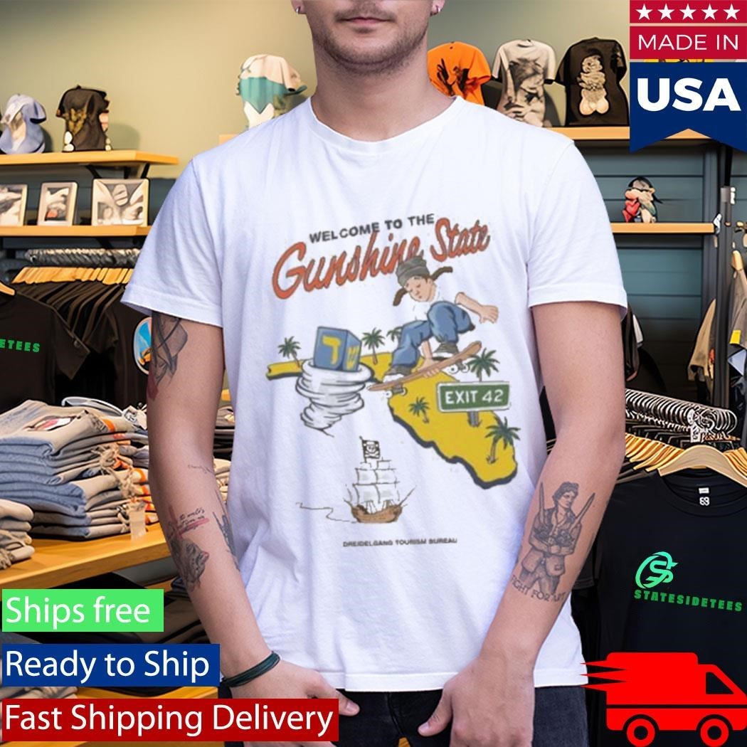 Welcome To The Gunshine State Shirt Unisex , , , Long Sleeve Tee