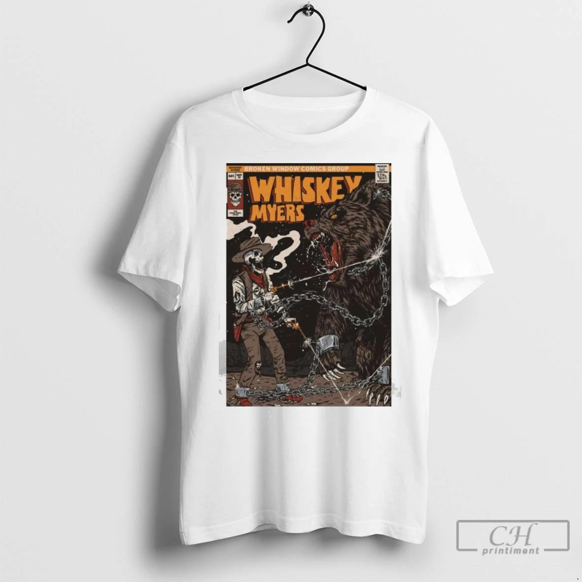 Whiskey Myers Cynthia Woods Mitchell Pavilion The Woodlands Tx Sept 27 2025 Ladies T Shirts