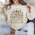 White Columbia Inn Pine Tree Vermont Movie White Shirt Cotton Fabric