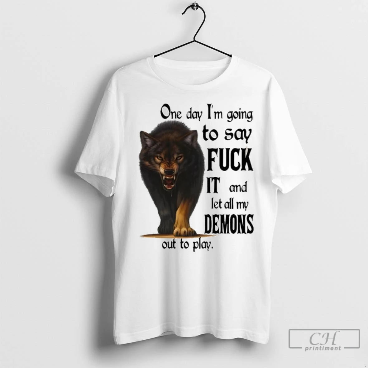 Wolf One Day Im Going To Say Fuck It And Let All My Demons Out
