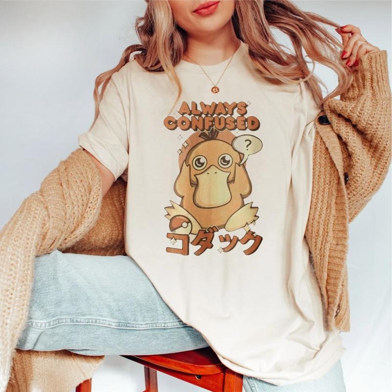 Vintage Anime PK Always Confused Cotton Manga Fans