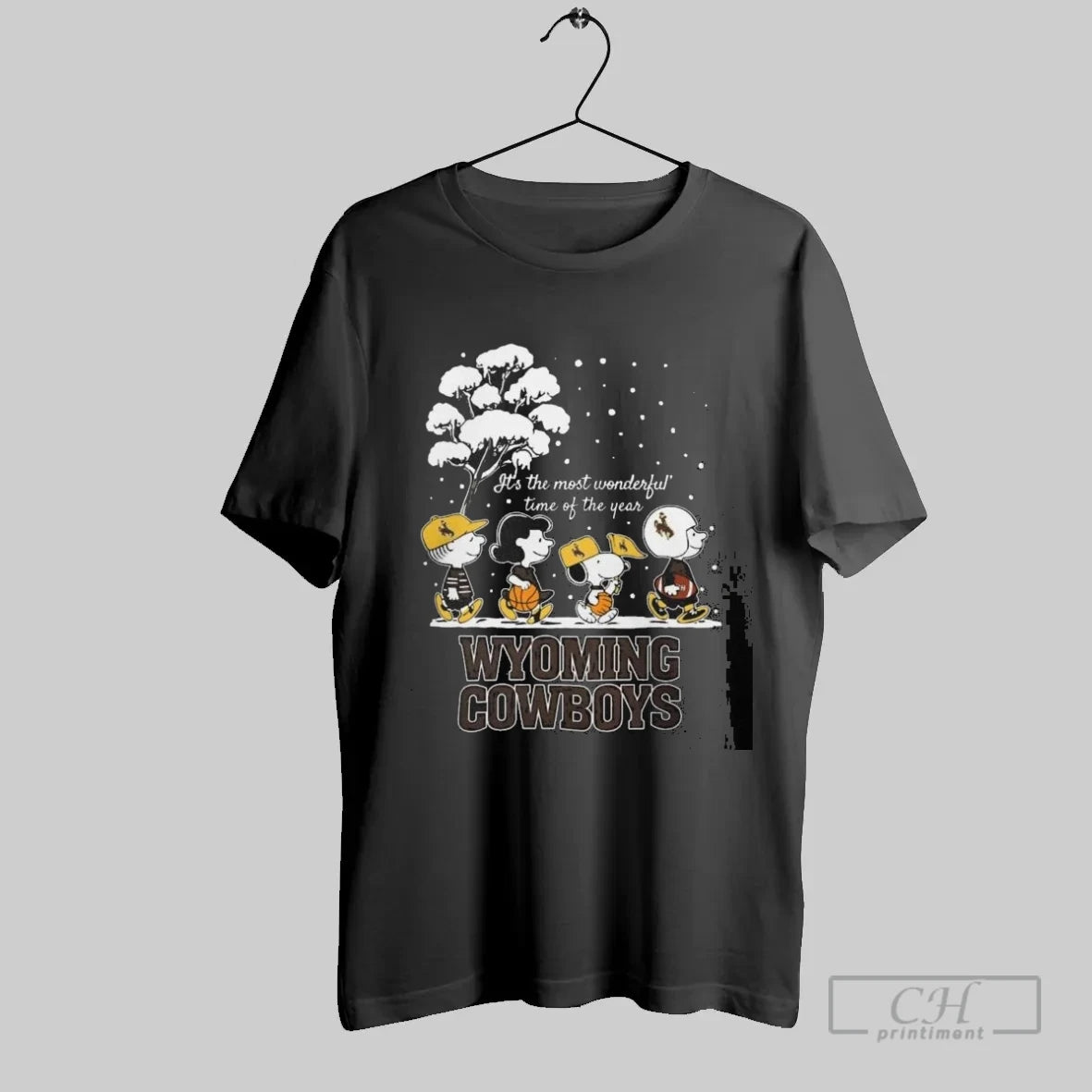 Wyoming Cowboys X The Peanuts Winter Its The Most Wonderful Time Of The Year 2025