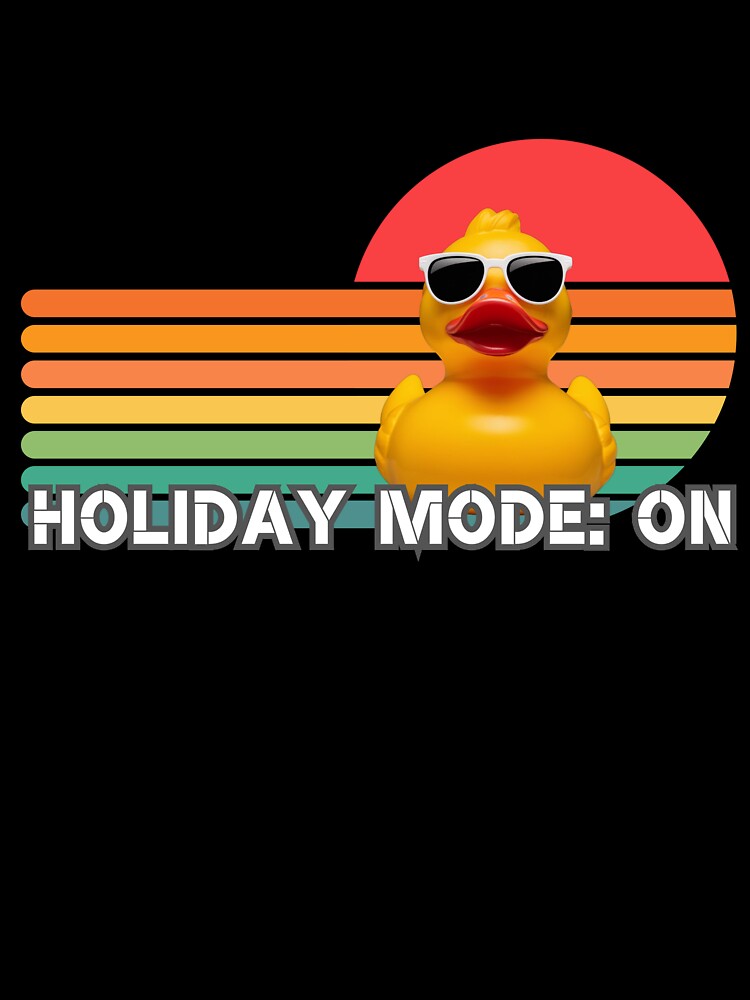 yellow duck on holiday by Mayaart83