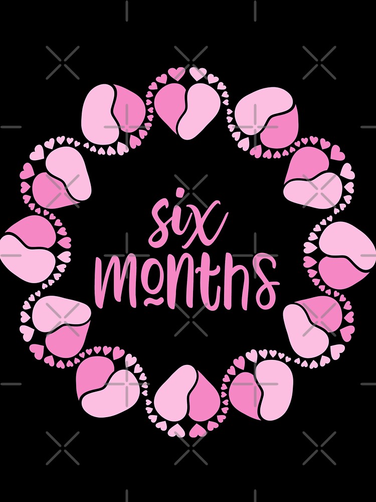 Baby six month milestone for girl by sashica